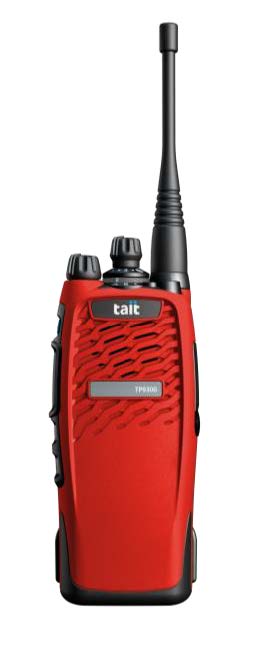 Tait Handfunkgerät TP9310-Rail (Serie TP9300) in rot ohne Tasten und Display